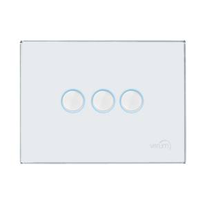 Vitrum EU III Lighting White Glass Etched