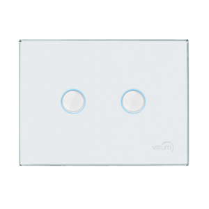 Vitrum EU II Lighting White Glass Etched