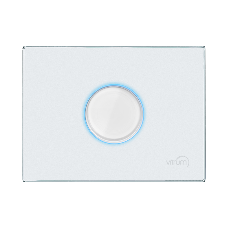 Vitrum EU I Lighting White Glass Etched