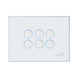 Vitrum EU VI Lighting White Glass Etched
