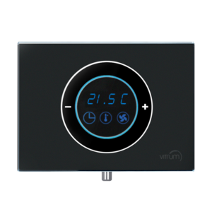 Vitrum EU Clima Control Black Glass Etched