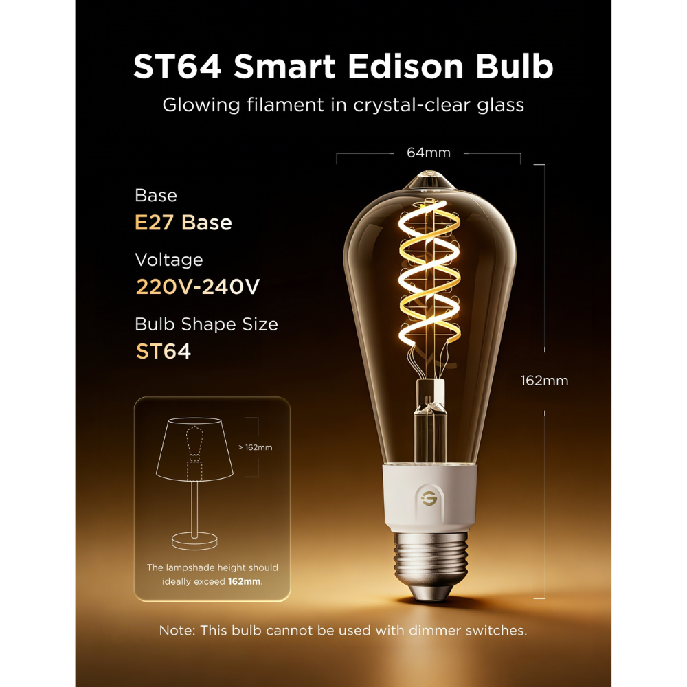 Govee Edison Bulb ST19 E27 (2-pack) - Image 2