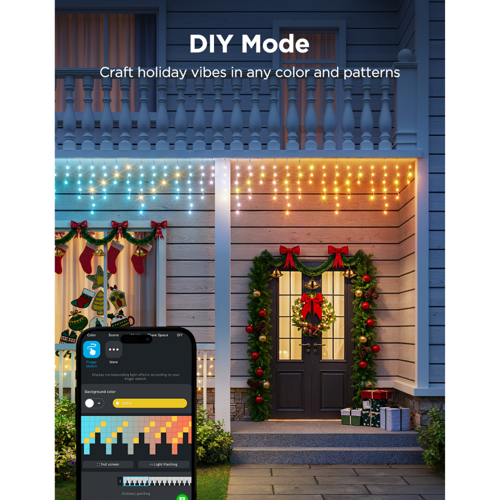 Светодиодная лента Govee Icicle Lights (10m) — изображение 5
