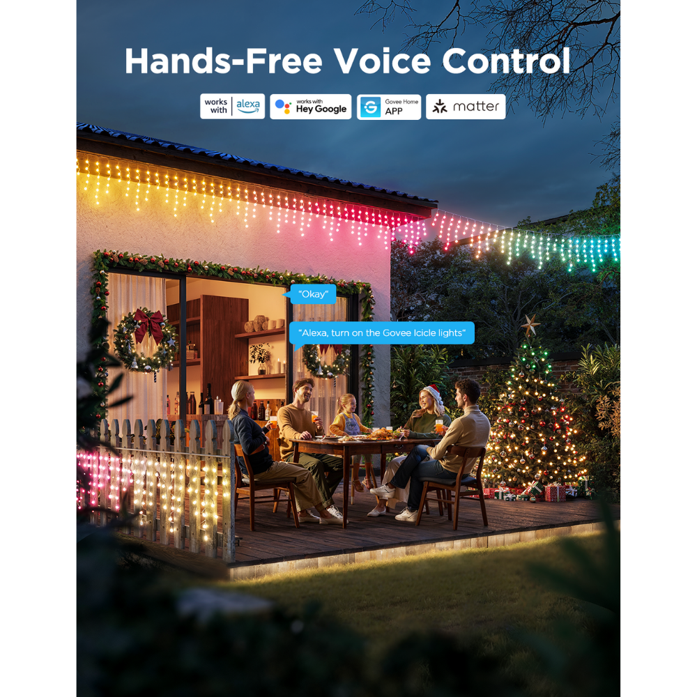 Светодиодная лента Govee Icicle Lights (10m) — изображение 7