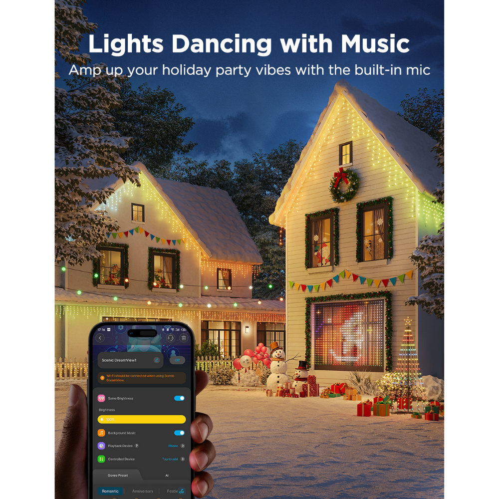 Светодиодная лента Govee Icicle Lights (10m) — изображение 9