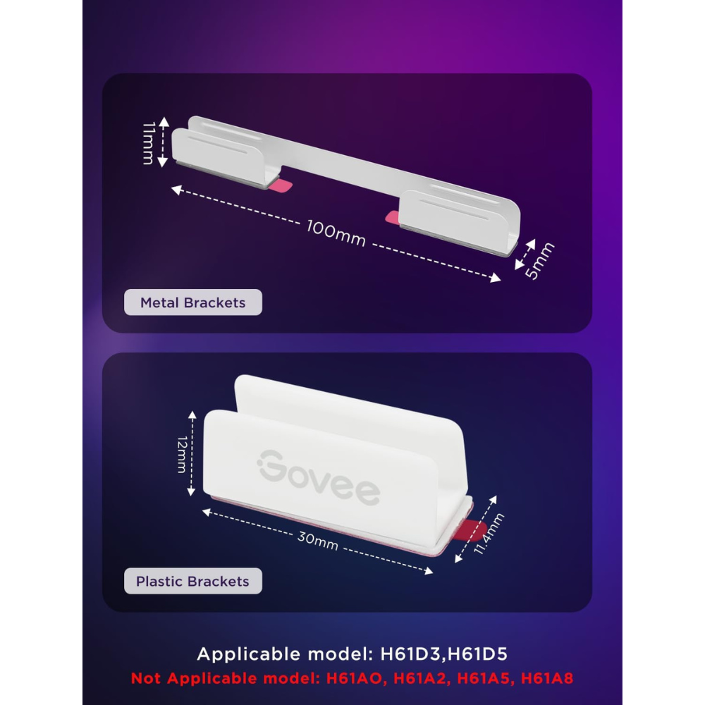 Govee Mounting Clips for Neon Rope Light 2 - Image 2
