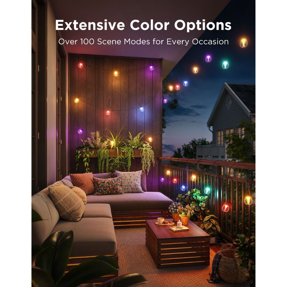 Govee Outdoor Clear Bulb String Lights - Image 5