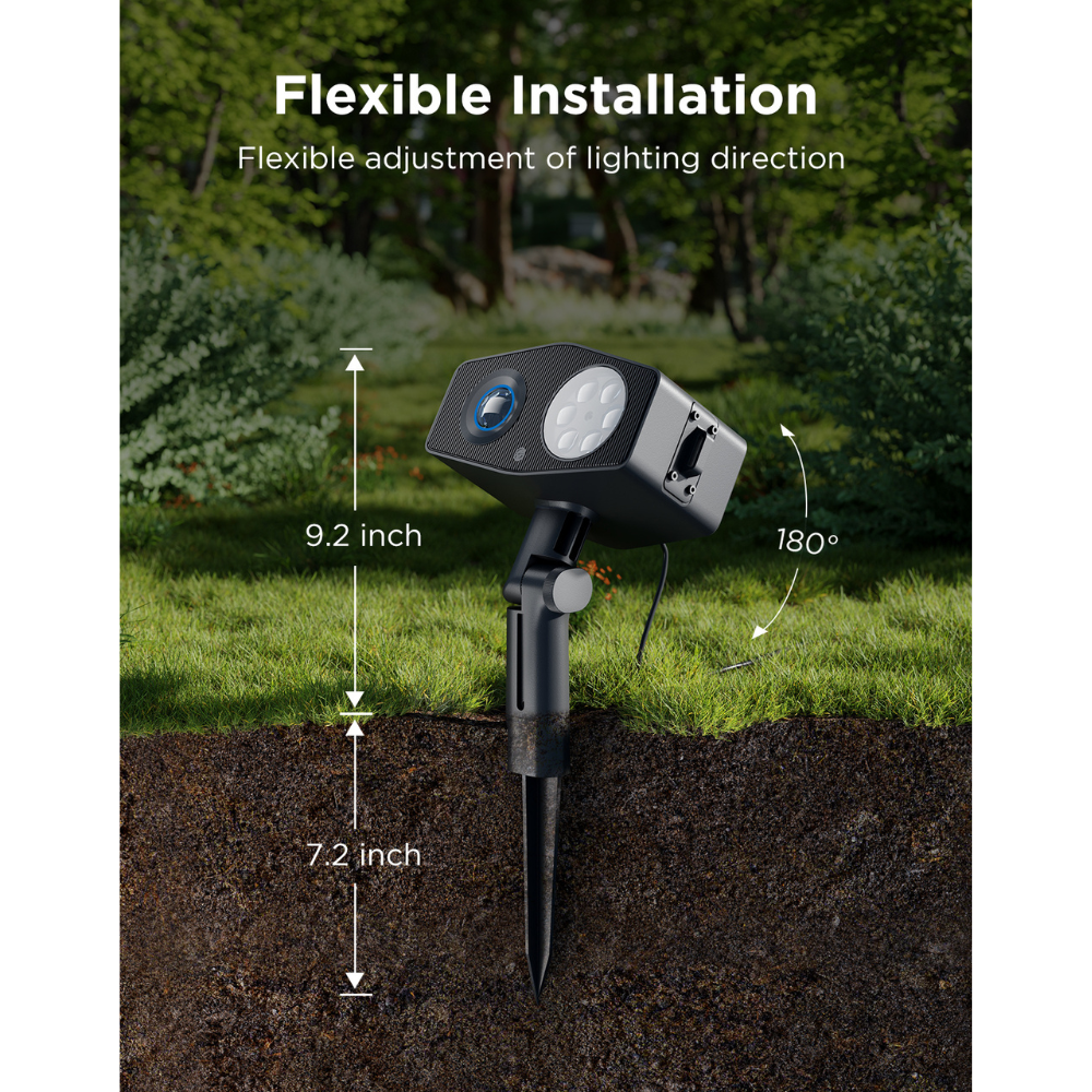 Светильник Govee Outdoor Decoration Projector Light — изображение 4