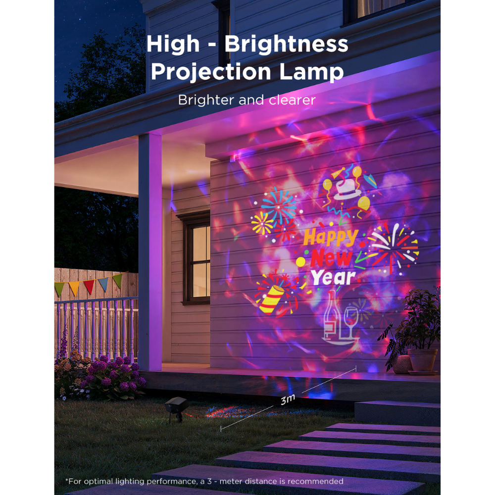 Светильник Govee Outdoor Decoration Projector Light — изображение 5