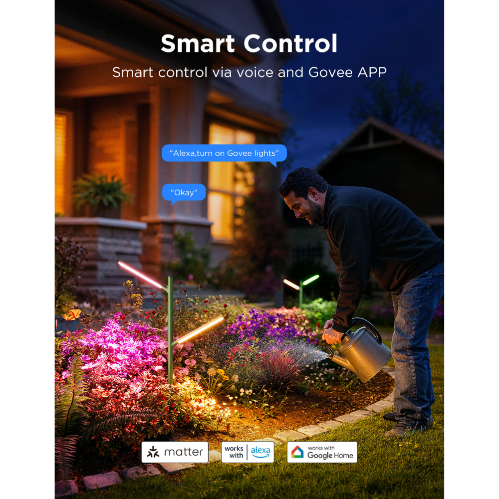 Светильник Govee Outdoor Garden Lights (2-pack) — изображение 9