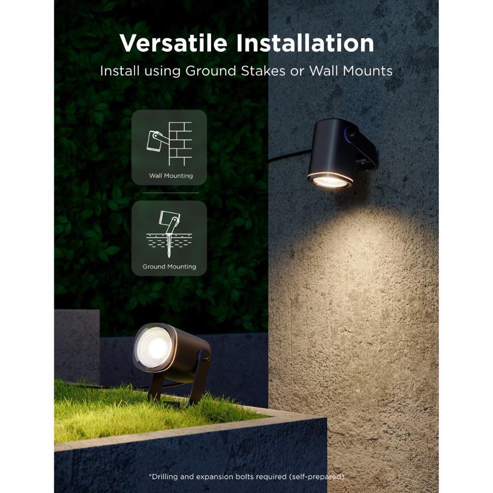 Govee Outdoor Spotlights 2 (2-pack) - Image 4