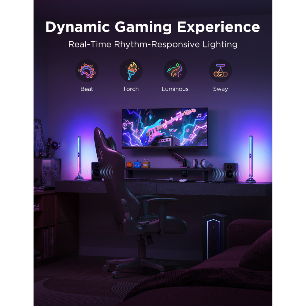 Светодиодная лента Govee Smart Gaming Light Bars Pro (2-pack) — изображение 6
