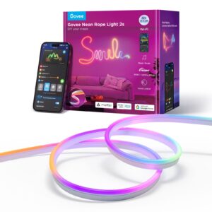 Светодиодная лента Govee Neon Rope Light 2s белый (4m)