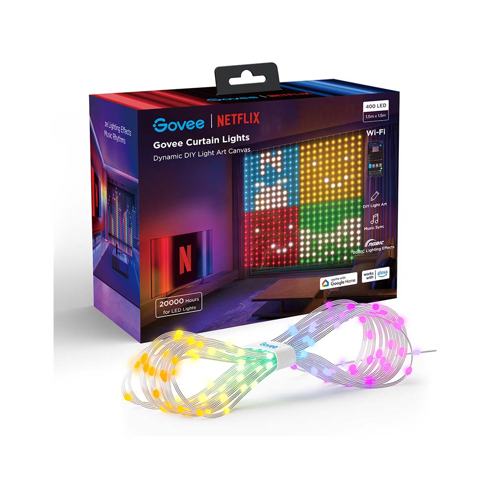 Светильник Govee Curtain Lights Netflix (1,5x1,5m)