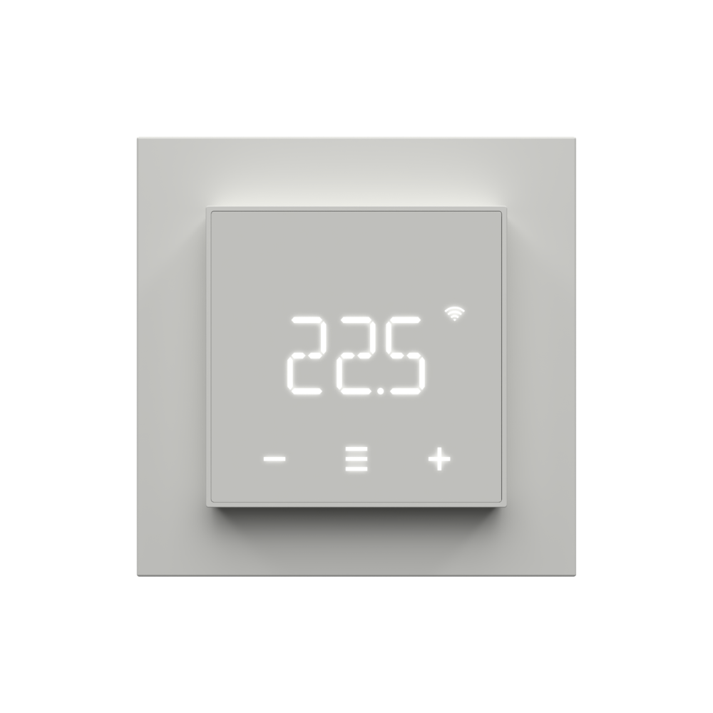 Heatit WiFi7 Thermostat - White RAL 9003 Glossy - Image 4