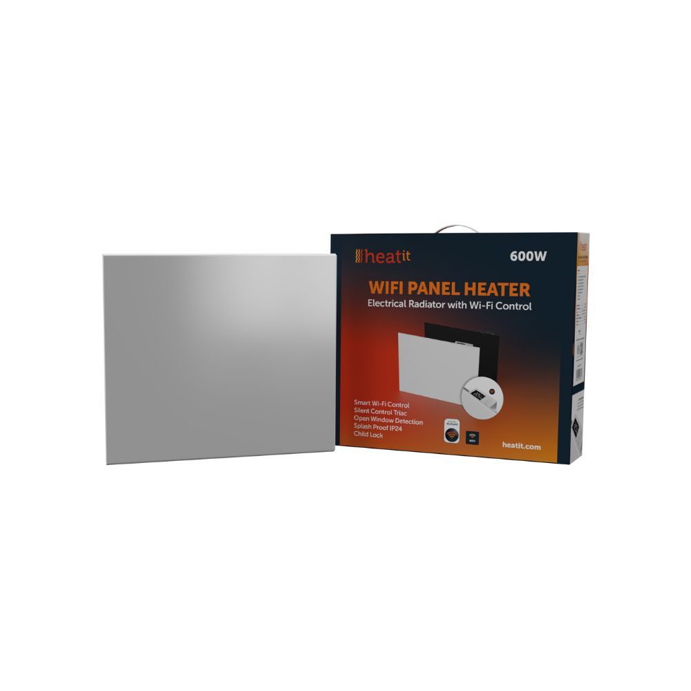 Heatit WiFi Panel Heater 600W - White
