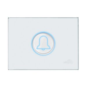 Vitrum EU I Bell White Glass Etched