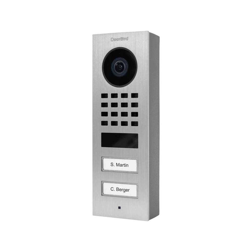 Doorbird IP Video Door Station D1102V Surface-mount, 2 call buttons