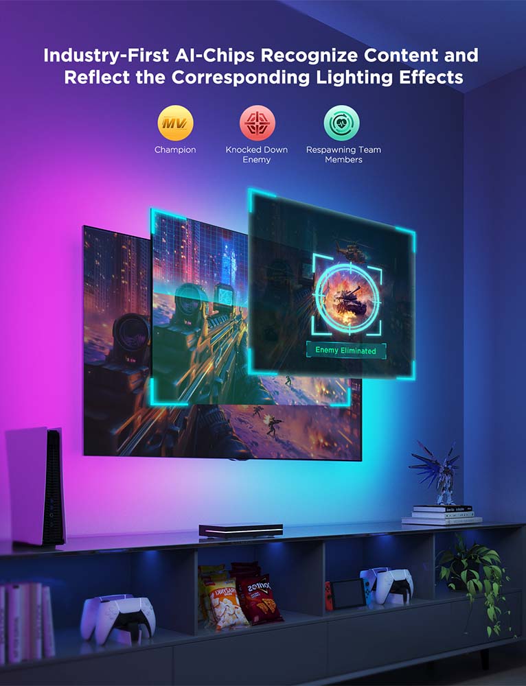 Govee Smart AI Sync Box Kit (for 55-65 inch TVs) - Image 8