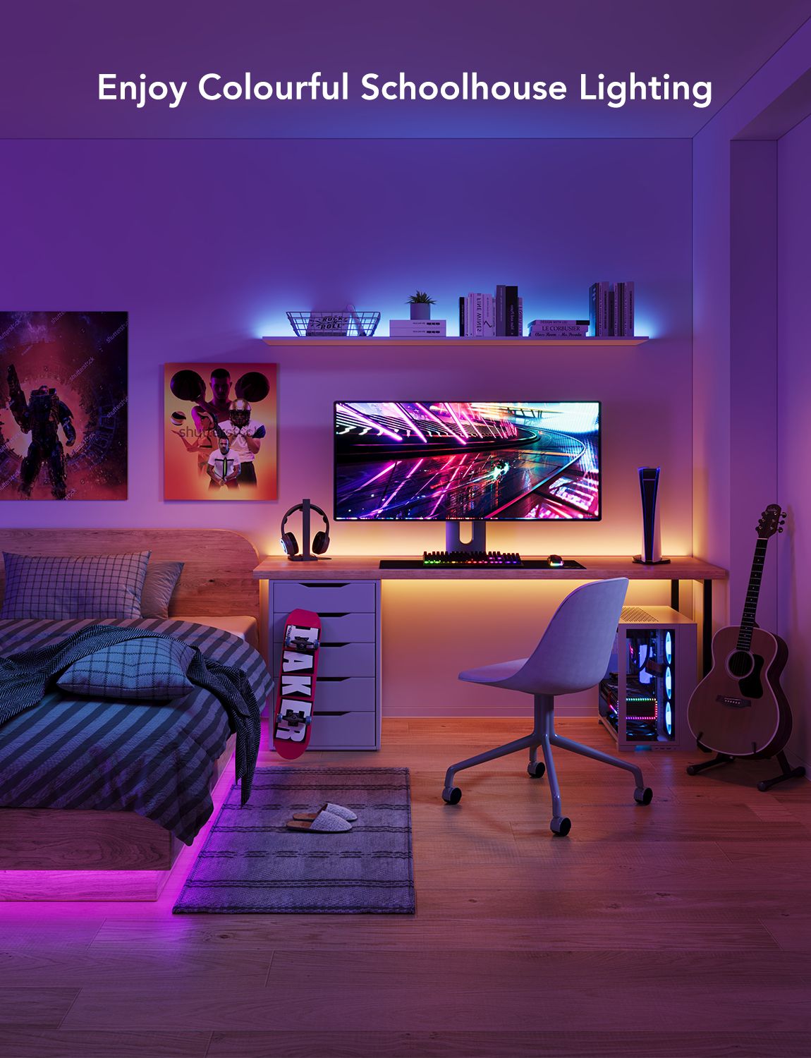 Govee RGB LED Strip Light (5m) - Image 7