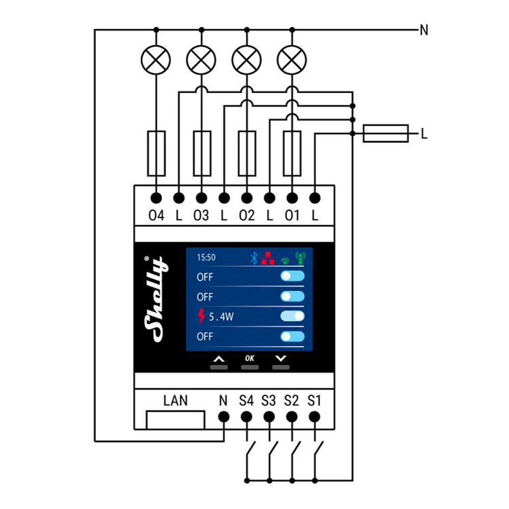 Shelly Pro 4PM - Image 4