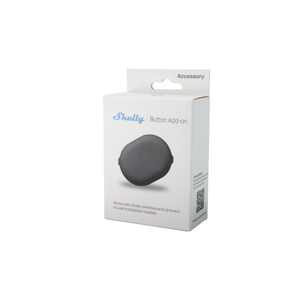 Shelly Button Add-On - black