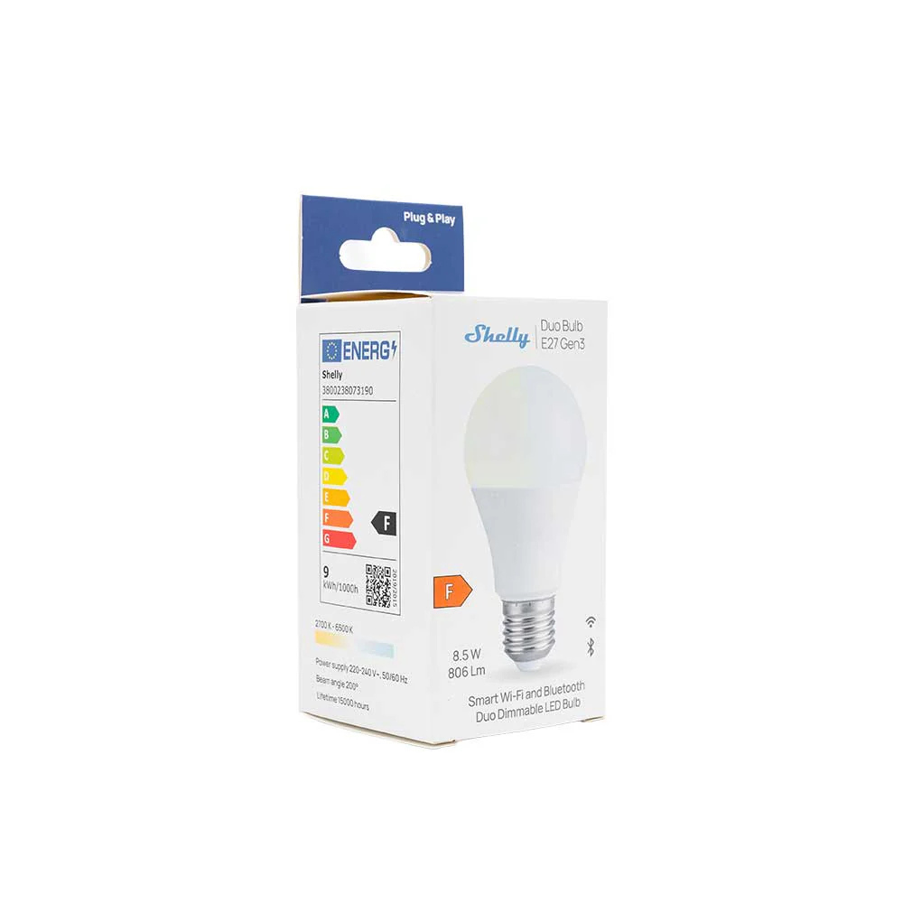 Shelly Duo Bulb E27 Gen3 - Image 6