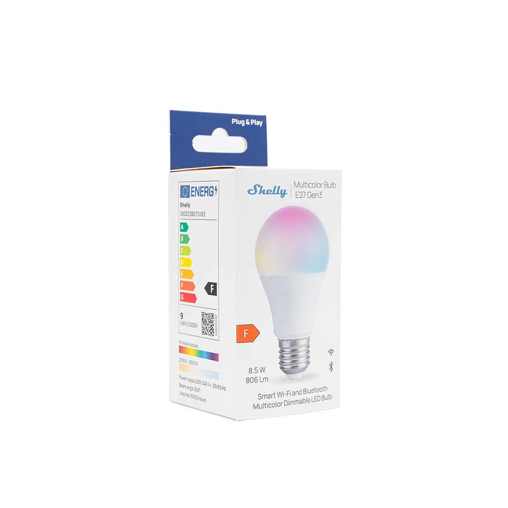 Shelly Multicolor Bulb E27 Gen3 - Image 4