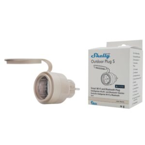 Shelly Outdoor Plug S Gen3 - мокко