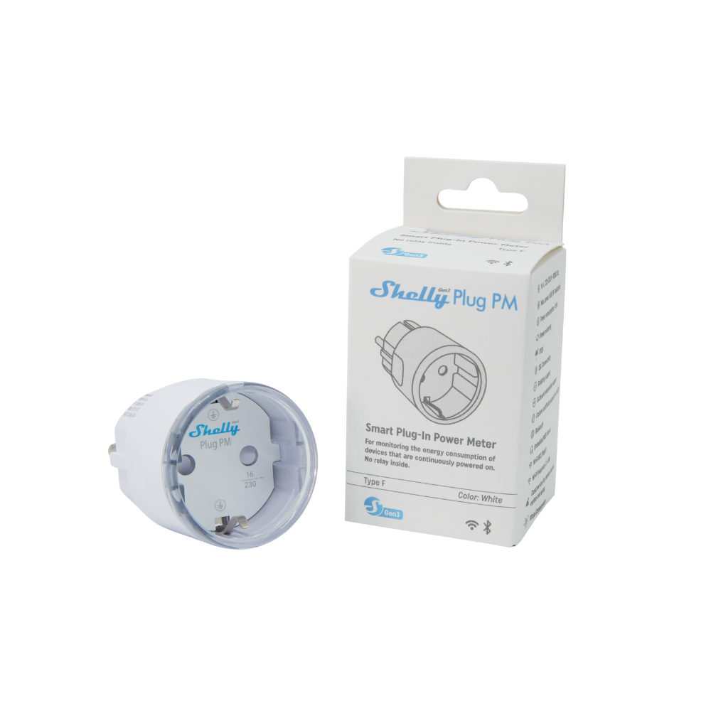 Shelly Plug PM Gen3 - white