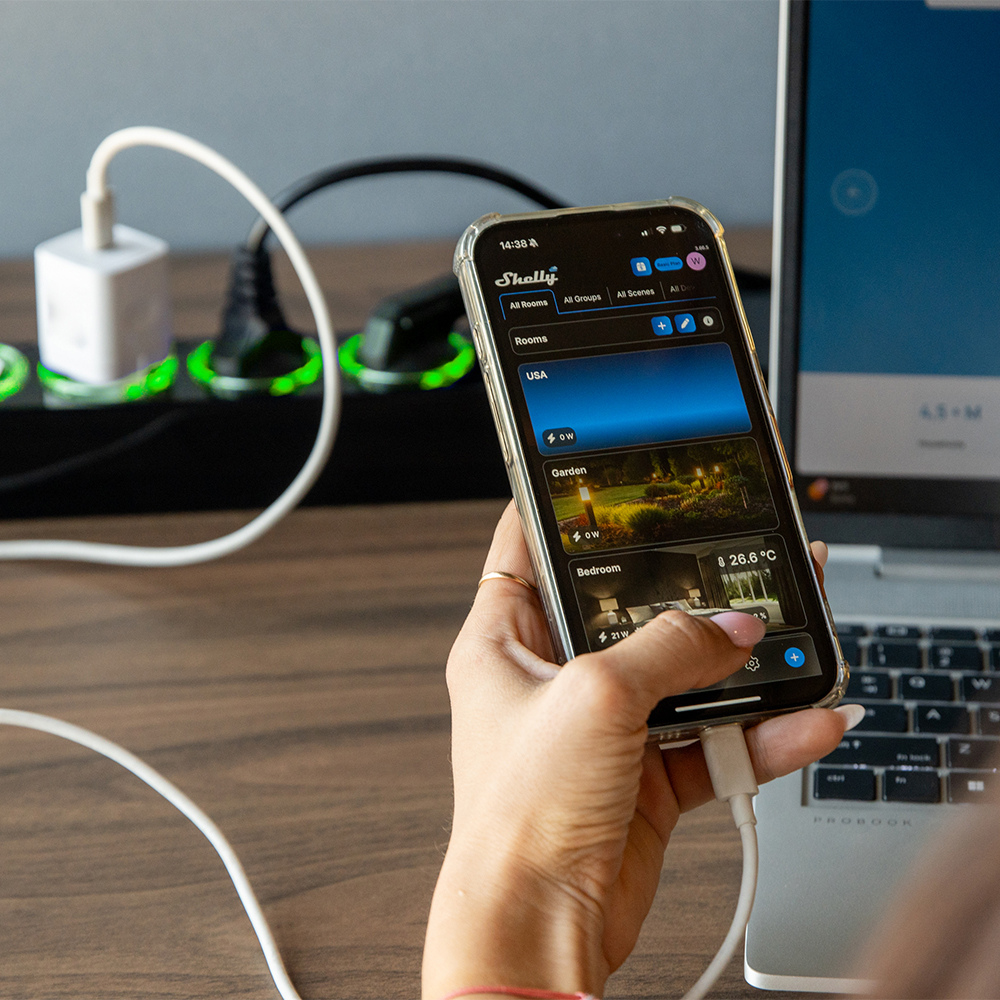 Shelly Power Strip 4 Gen4 - Black - Image 4