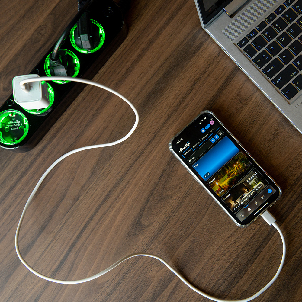 Shelly Power Strip 4 Gen4 - Black - Image 5