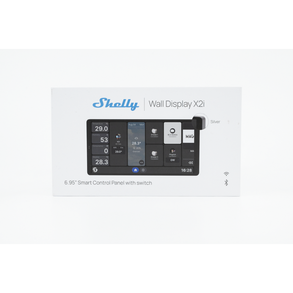 Shelly Wall Display X2i Silver - Image 5