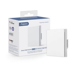 Реле Aqara Smart Wall Switch H1 (с нейтралью, одна клавиша)