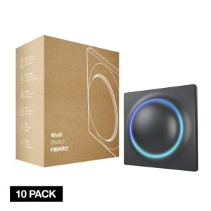 Реле FIBARO Walli Switch (10 шт.) антрацит