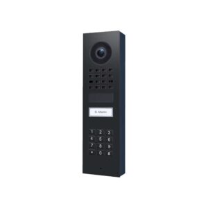 Doorbird IP Video By Station D1101KV Surface-mount, Graphite black (Raven Polar), powder-coated, semi-gloss