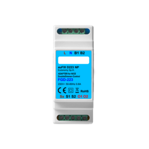 Eutonomy euFIX DIN Adapter for Nice DoubleDimmer-Control NP