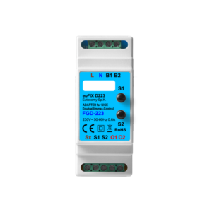 Модуль на DIN-рейку Eutonomy euFIX DIN Adapter для Nice DoubleDimmer-Control
