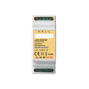 Модуль на DIN-рейку Eutonomy euFIX DIN Adapter для Nice On/Off-Control2 NP
