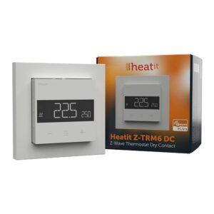 Heatit Z-TRM6 DC thermostat White RAL 9003