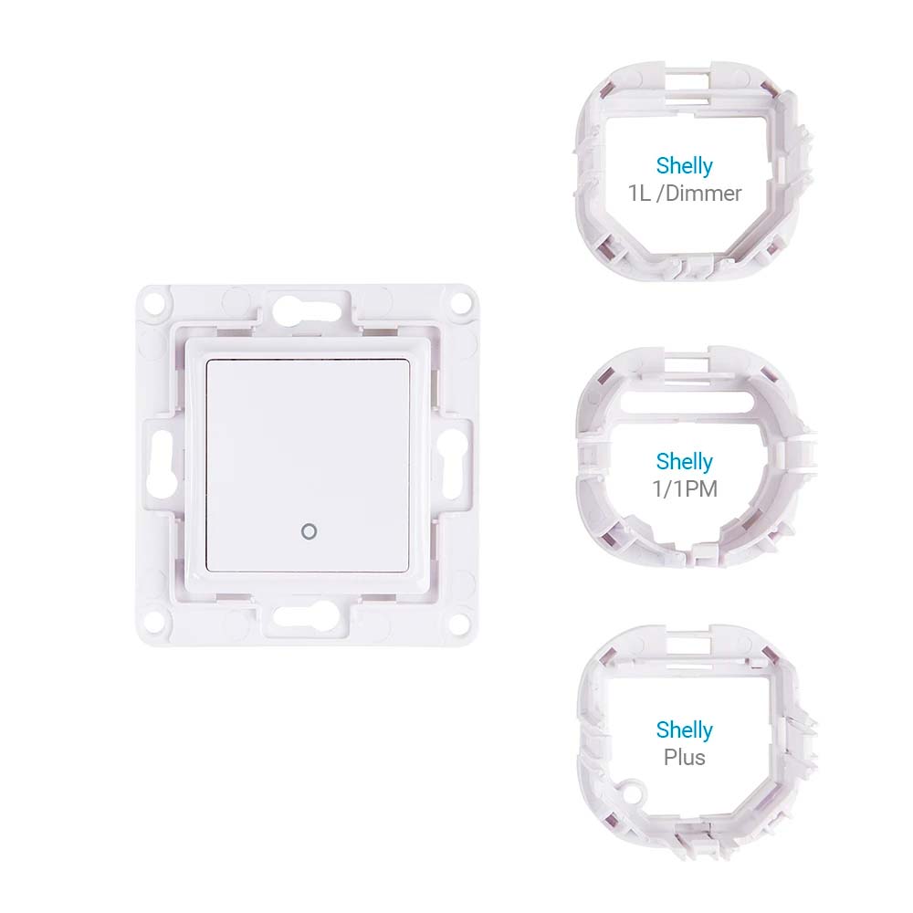 Shelly Wall Switch 1 белый — изображение 3
