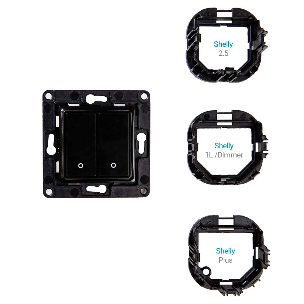 Shelly Wall Switch 2 Black - Image 2