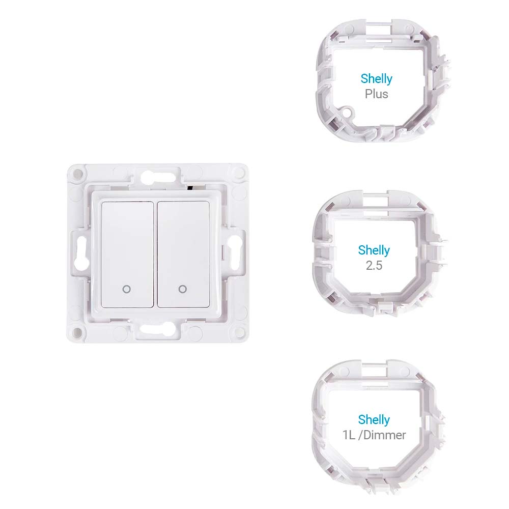 Shelly Wall Switch 2 белый — изображение 2