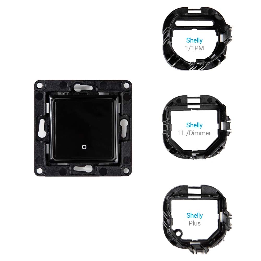 Shelly Wall Switch 1 Black - Image 2